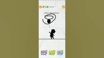 Tech gamer 13 : Draw 2 save level 79 || Catch the ballon || #shorts #draw2save #song