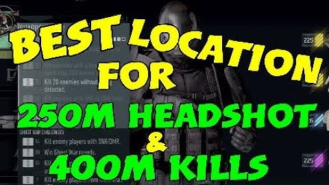 BEST Loocation For 250m Headshot+400m Sniper Kills! Sharpshooter Challenge - Ghost Recon Breakpoint