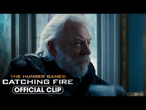 President Snow Pays Katniss A Visit | The Hunger Games: Catching Fire