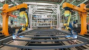 Building a house like a car | Steel Modular Construction Welding Production Line