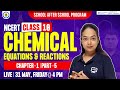 Chemical Reactions and Equations Class 10 English Medium | 10th Science Chapter 1 English Medium