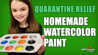 How To Make Homemade Watercolor Paints