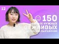 12 день -150 самых нужных вежливых корейских выражений / 꼭 알아야 하는 예의바른 한국어 150문장