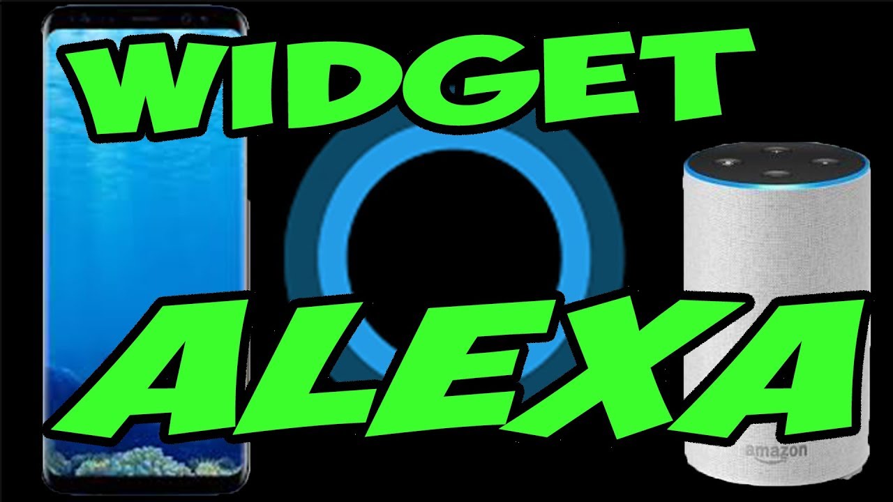 Tuto Amazon Alexa Sur Android Créer Votre WIDGET Et Lancer Demander à