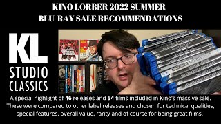 Kino Lorber 2022 Summer Sale Blu-ray Recommendations: 46 releases, 54 films!