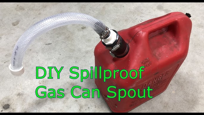 How to Replace a New Gas Can Nozzle