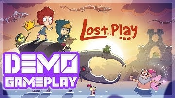 New Point & Click Adventure, Lost in Play Demo // with commentary