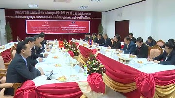Đoàn đại biểu cấp cao Ban Tuyên giáo Trung ương thăm và làm việc tại lào