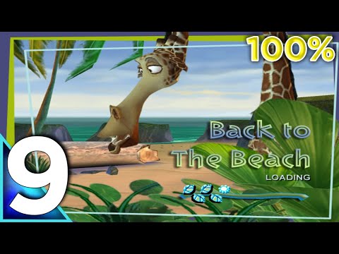 Madagascar (PS2) | Part 9: Back to The Beach | 100% Walkthrough (No Commentary)