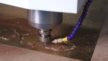 SUDA A7S CUTTIING COPPER,ATC CNC ROUTER MACHINE