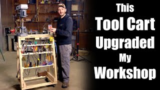 Easy &amp; Practical DIY Tool Cart (customized Adam Savage design)