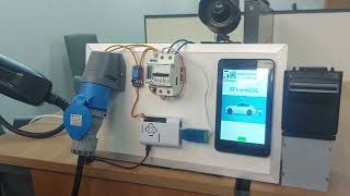First edition of smart EV charger prototype