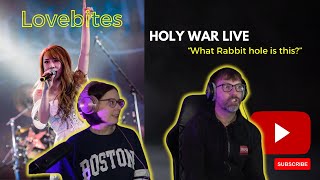 First time reaction - Lovebites - Holy War Live - British Couple React