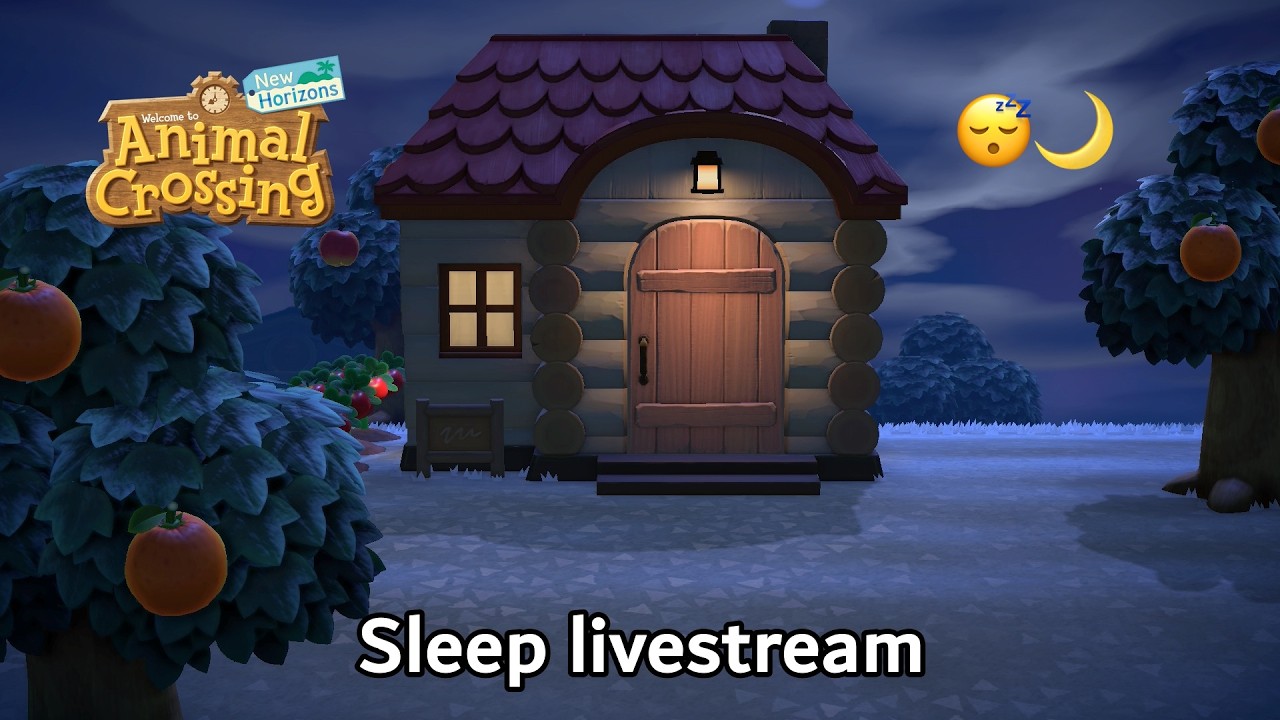 Animal Crossing: New Horizons - Sleep livestream #340 (Relaxing music & ambient sounds for sleeping)