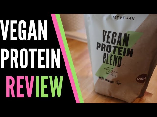 Hav Tomhed fyrretræ Myprotein vegan blend review | what you need to know - YouTube