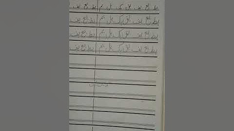 PVI URDU LESSON # 25 DATED: 11/6/2020 THURSDAY TOPIC: KHUSHKHATI