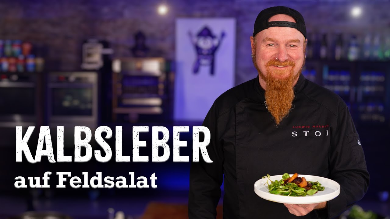 Kalbsleber auf Feldsalat | Lucki Maurer kocht #25
