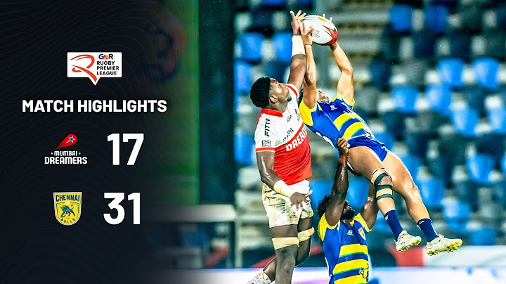 Match 5 Highlights | Mumbai Dreamers vs Chennai Bulls | GMR Rugby Premier League