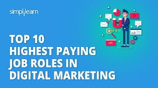Top 10 Highest Paying Jobs In Digital Marketing | Digital Marketing Jobs 2026 | Simplilearn