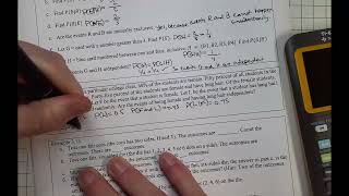ASUN MATH 2233 3.2 Example #3.12 Independent Events