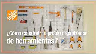 Ordenar herramientas de bricolaje en casa con un panel de pared  personalizado.  Organización de las herramientas, Armario para herramientas,  Depósito en el taller