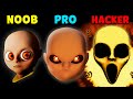 Noob vs pro vs hacker  the baby in yellow