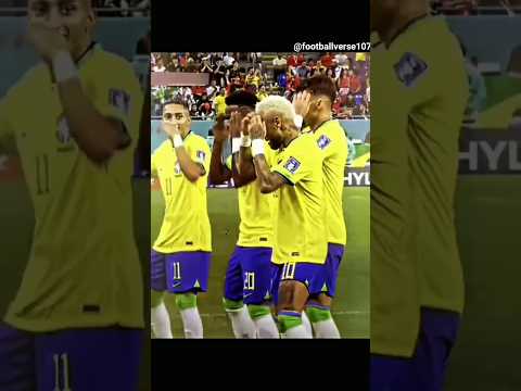 Brazil is dancing🔥☠️#shorts #football #neymar #ronaldo #edit #@footballverse107