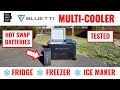 Bluetti multicooler 3 in 1 fridge freezer ice maker review and testing