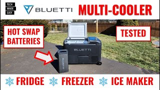 Bluetti MultiCooler 3 in 1 Fridge Freezer Ice Maker Review and Testing