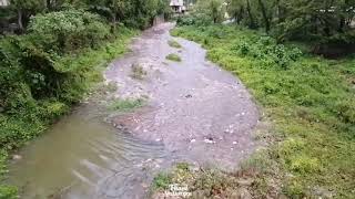 MOMENTO EN QUE BAJA LA CRECIENTE  EN LOS ARROYOS DE LA HUASTECA