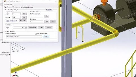 SolidPlant 3D: Pipe Routing