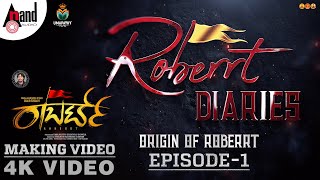 Roberrt Diaries | Making Video Episode 01 | Darshan|Tharun Kishore Sudhir|Arjun Janya|Umapathy Films