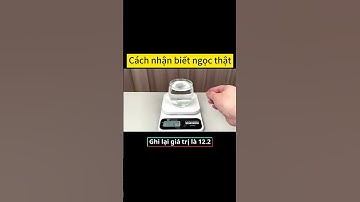 Làm thế nào để phân biệt được ngọc thật?#shorts  #NgọcMyanmar#jade #ngoc #jewelry #jadeA#ngocbich