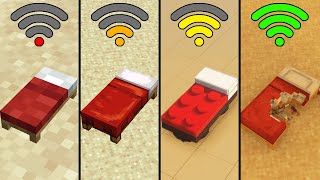 Minecraft Physics with different Wi-Fi