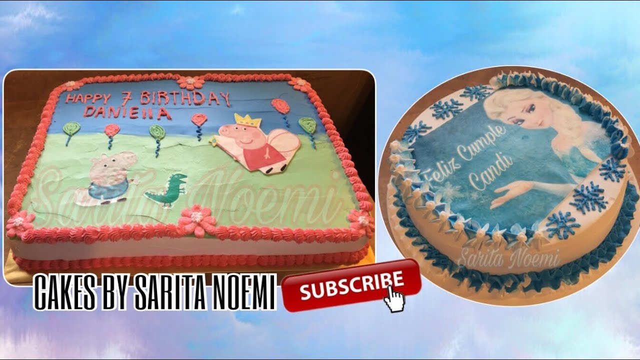 Tarta cumpleaños Peppa Pig - Bake Kit