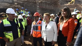 Presidenta Bachelet visitó la región de Tarapacá