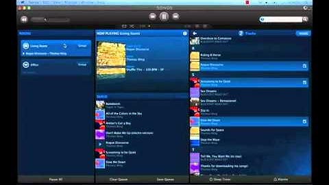 Demo Sonos Controller apps for Mac and PC