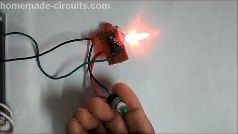Simple Flip Flop Circuits - Bistable Relay Switch