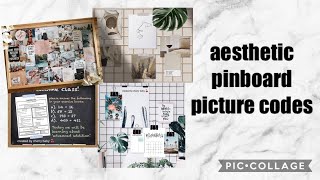 Aesthetic Pinboard Idea Picture Codes - Bloxburg