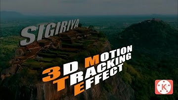 3D motion tracking effect | Kinemaster tutorials