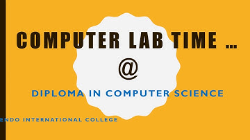 Crescendo International College Computer Science - Computer Lab