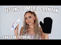 TESTING ST MORIZ DARK TAN 2021 | fake tan tutorial | anniedoesmakeup