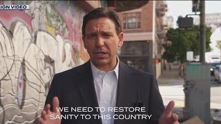 Florida Gov. DeSantis releases presidential campaign video recorded in San Francisco