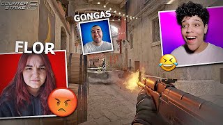 GAMEPLAY DE CS2 COM 3 NOOB E UM SONHO