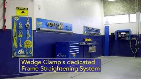 Frame Straightening System - Wedge Clamp Systems