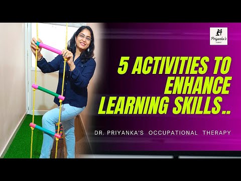 5 Interesting Activities to Enhance Learning Skills | Occupational Therapy | Priyanka Gupta