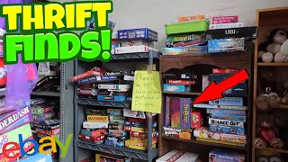 Thrifting Small Town Thrift Shop | Loading Up my Car for ONLY $16! Selling on Ebay and Amazon FBA!