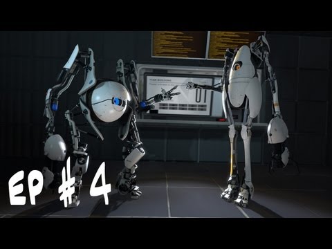Portal 2: Co-Op - Ep. 4 | Somut Işık Alanları (?!?)