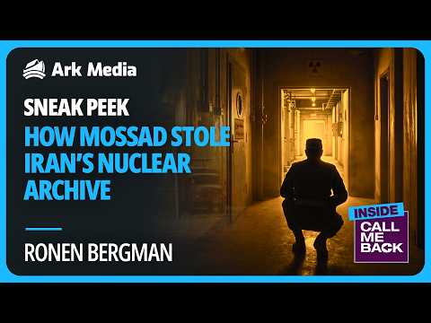 Sneak Peek: How Mossad Stole Iran’s Nuclear Archive - with Ronen Bergman