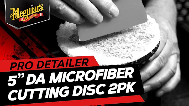 Remove Swirls & Scratches For a Swirl Free Shine - Meguiar's 5" DA Microfiber Cutting Disc